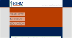 Desktop Screenshot of lghm-gme.com